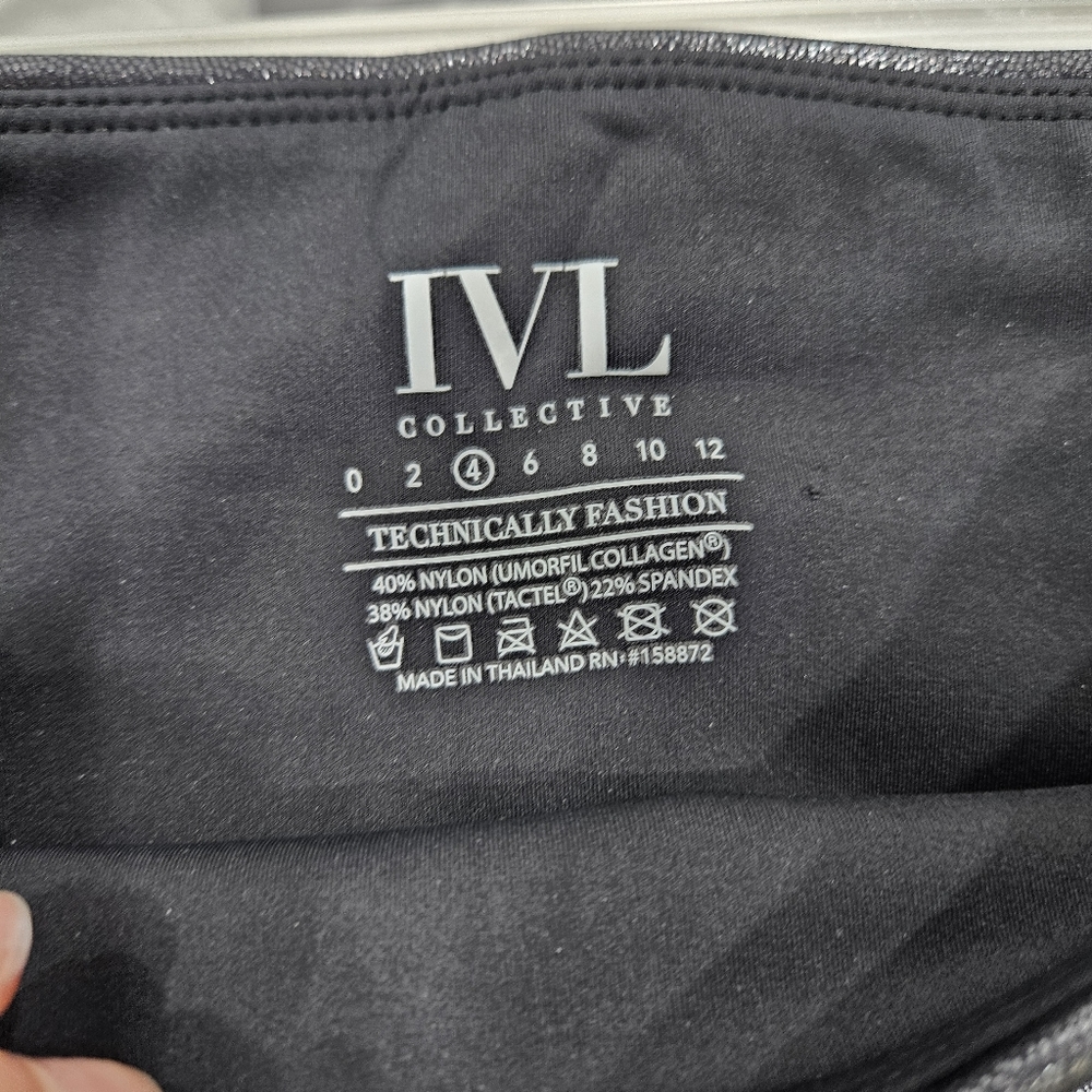 IVL Collective Black Sparkle Leggings - Picture 4 of 4